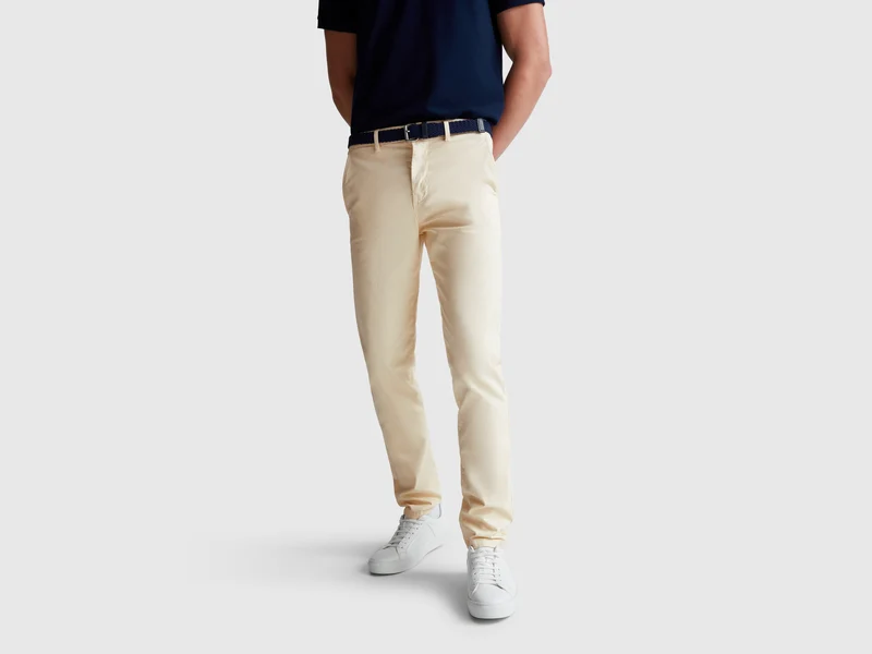 Chino slim fit in cotone