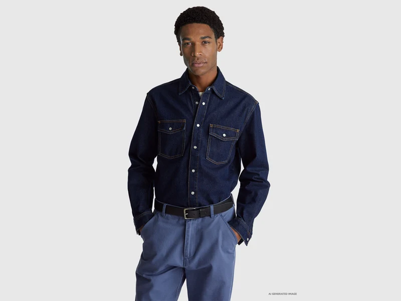 Overshirt di jeans