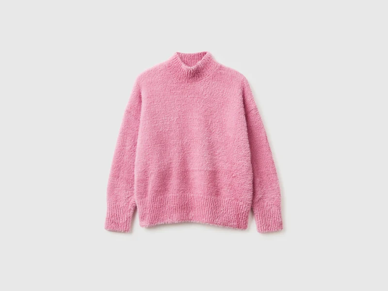 Maglia in filato peloso
