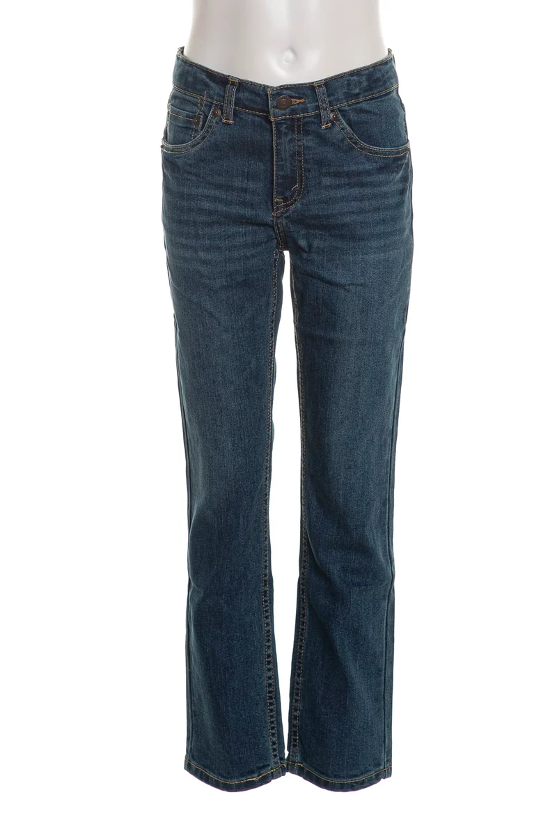 Jeans Levi's 511 Yucatan Da Bambino Denim Medio Dark Blu