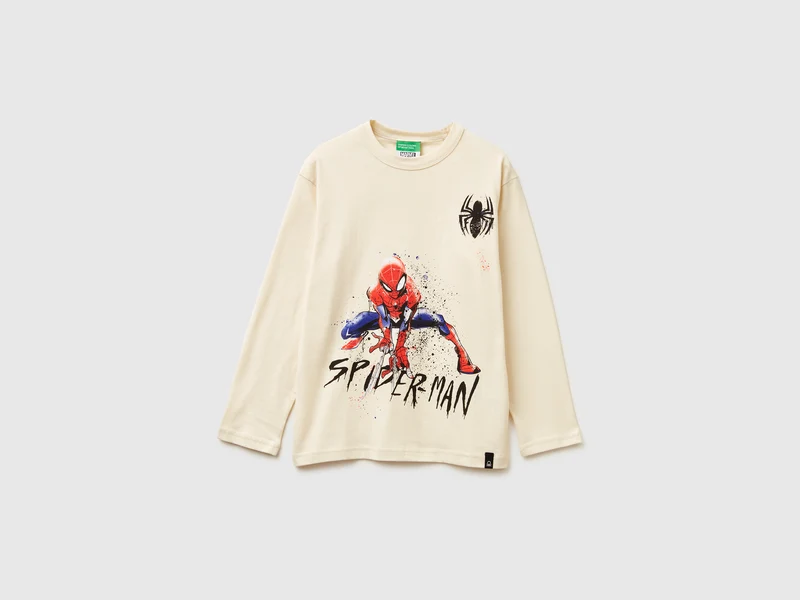T-shirt con stampa ©Marvel Spiderman