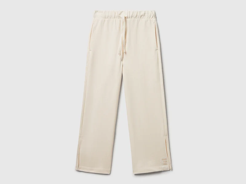 Pantaloni ampi in felpa