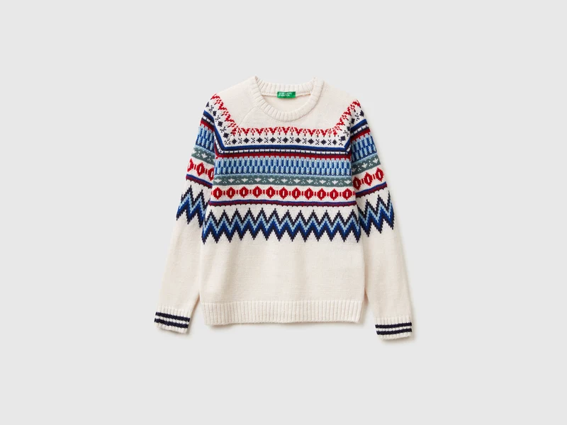 Maglione jacquard