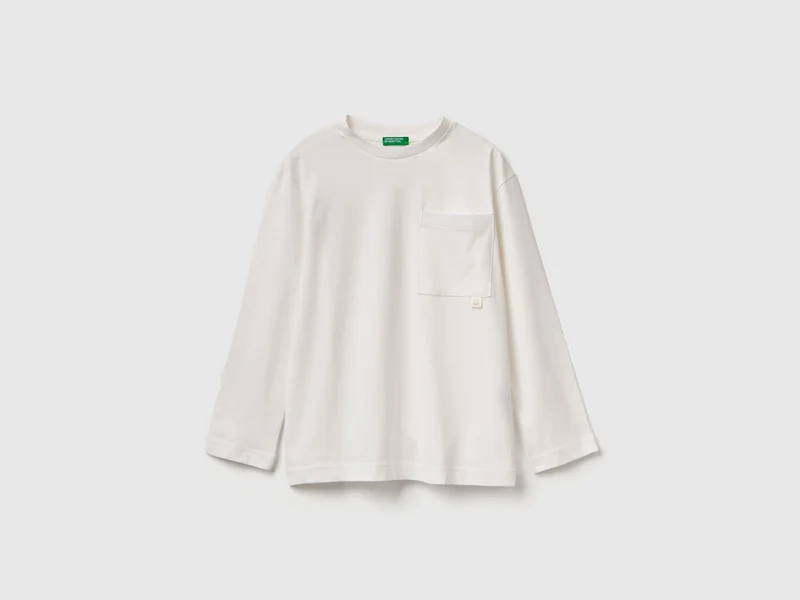 T-shirt con stampa spessorata