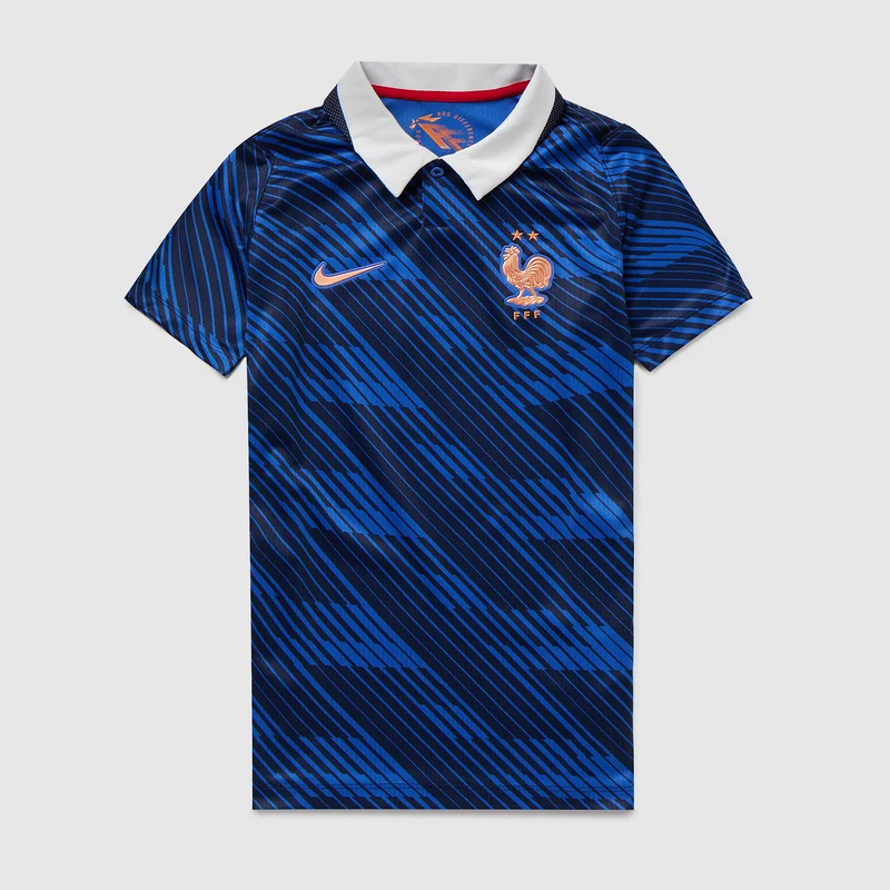 Maglia Nike Francia 2026 Bambini Dri-FIT Stadium Primo Kit