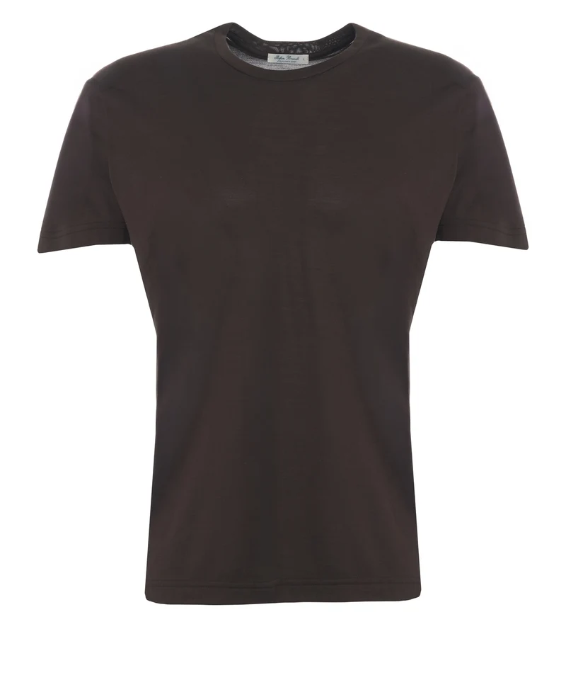 T-shirt in seta 'Enno'