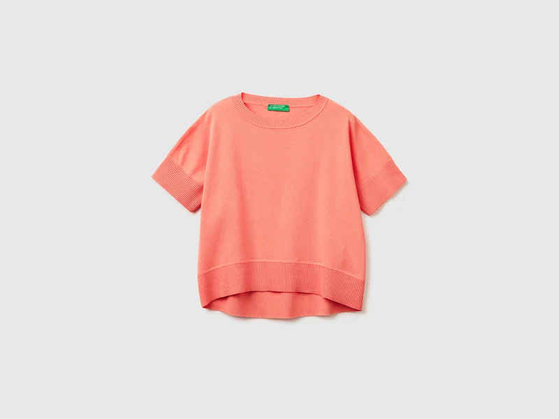Maglia manica corta in cotone premium