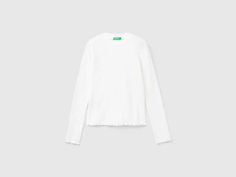 Maglietta slim fit in cotone stretch