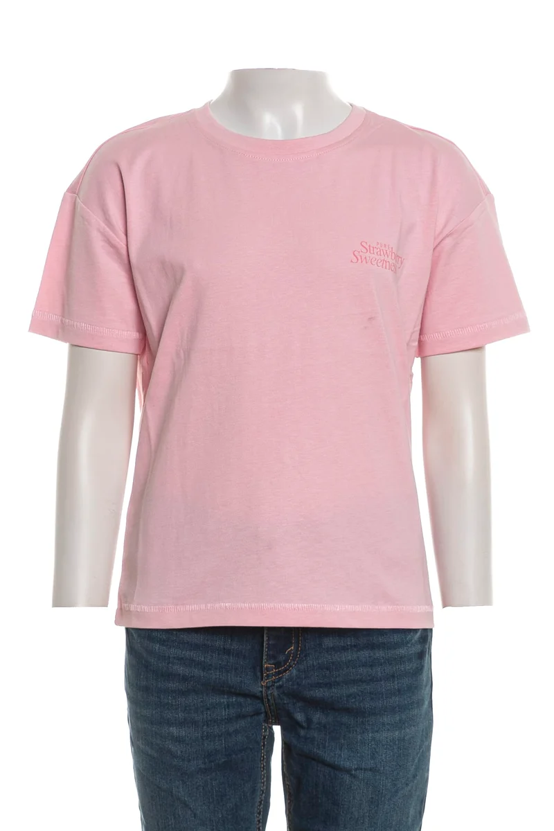T Shirt Kids Only Helen Da Bambina Rosa Confetto