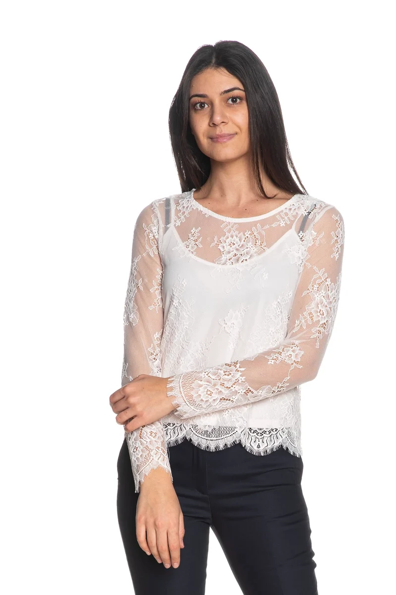 T Shirt Morgan Tcity Da Donna Avorio