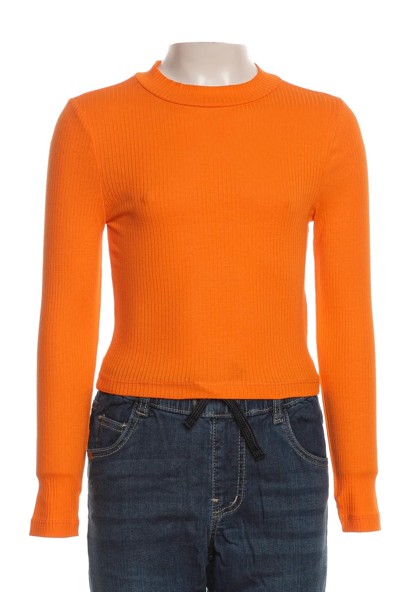 T Shirt Kids Only Linea Da Bambina Arancio