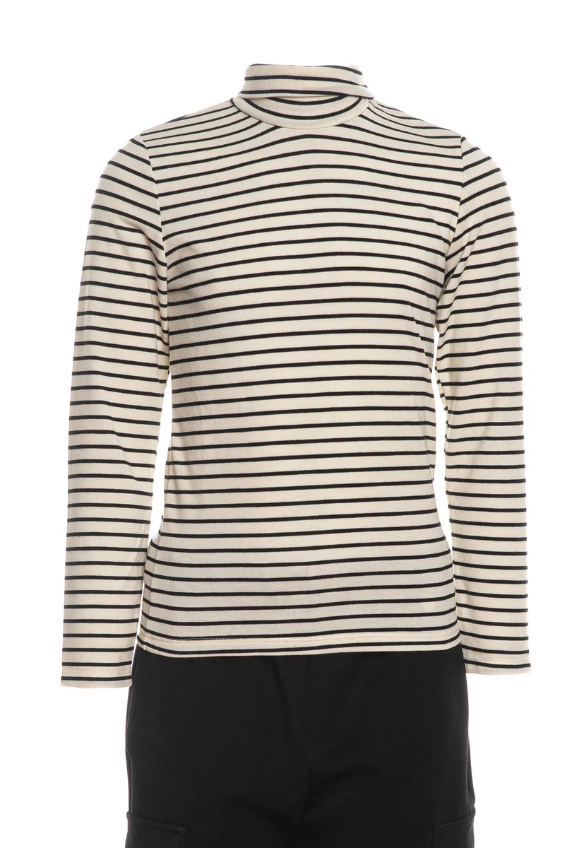 T Shirt Imperial Kids Stripes Da Bambina Panna Righe Nere