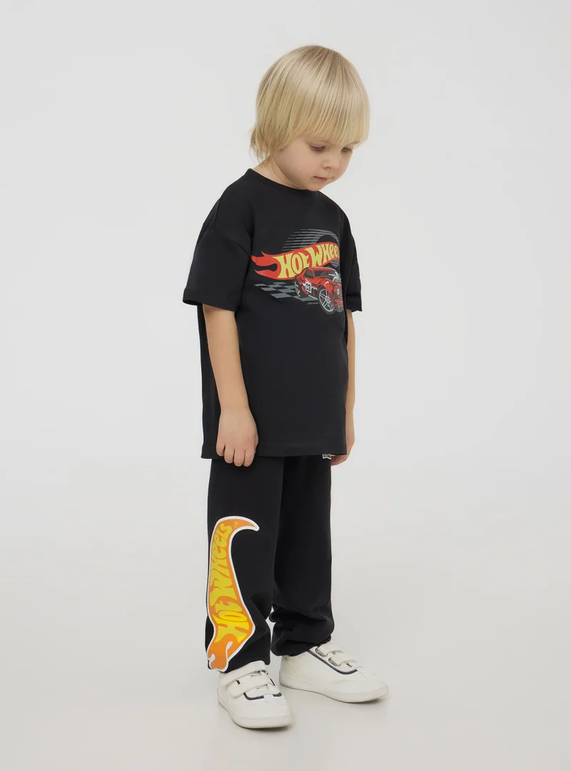 Pantaloni tuta con stampa Hot Wheels®