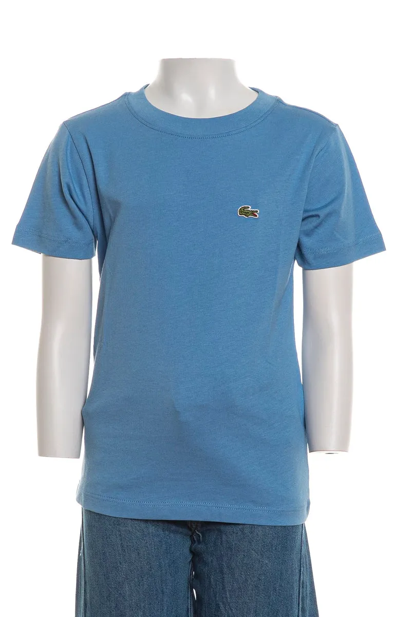 T-Shirt Lacoste Kid 847025 Da Bambino Fiordaliso
