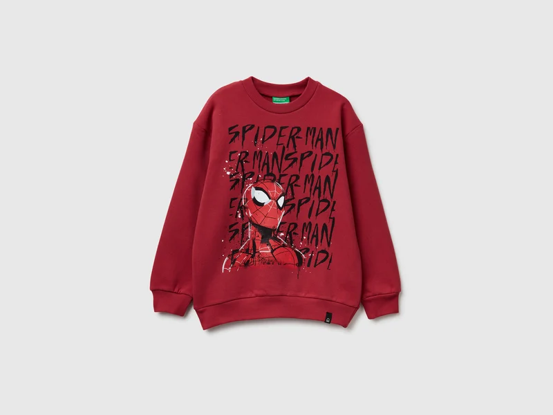 Felpa con stampa Spiderman ©Marvel