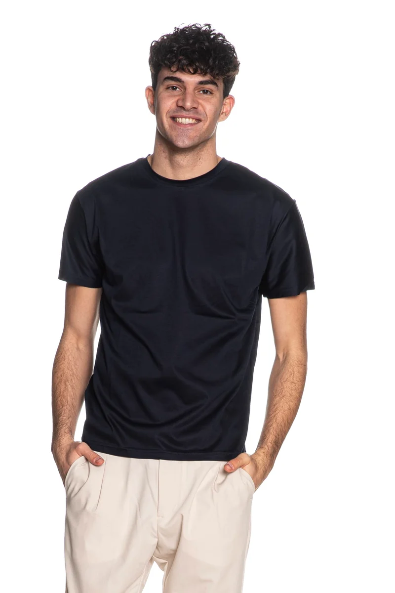 T Shirt Squad2 Scotland Tee Da Uomo Blu Notte