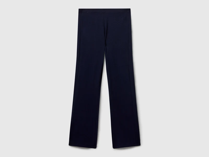 Leggings a zampa in morbido cotone