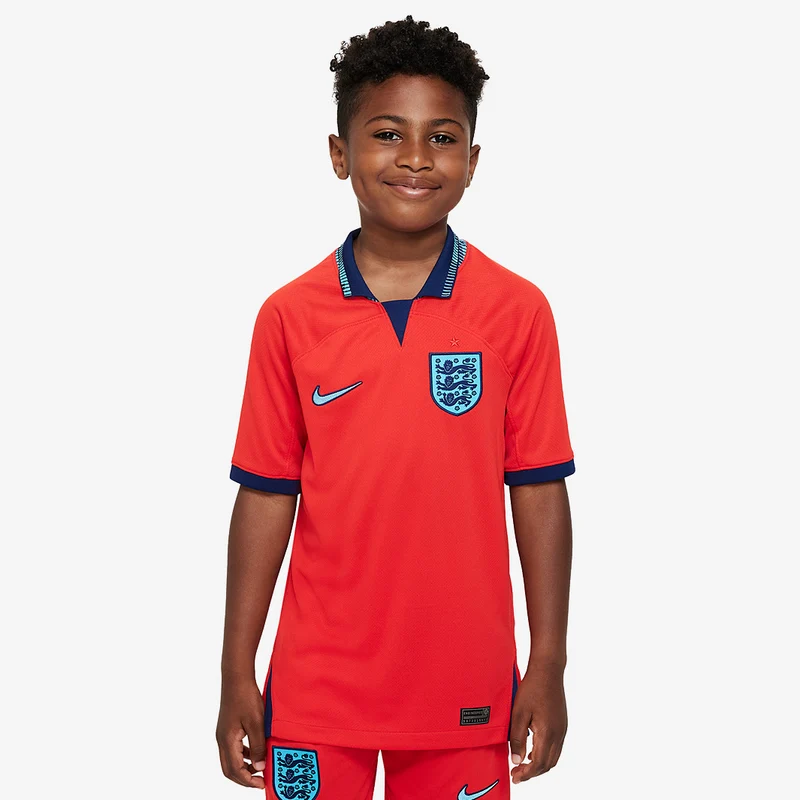 Maglia Nike Inghilterra 22/23 Bambini Dri-Fit Maniche Corte Trasferta