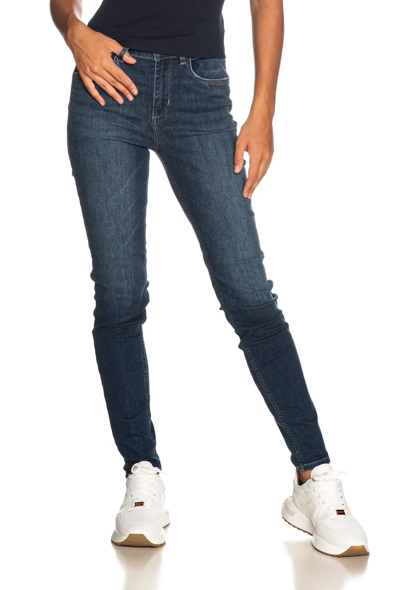 Jeans Liu Jo B Up Divine Winner Da Donna Denim Dark Blu Medio