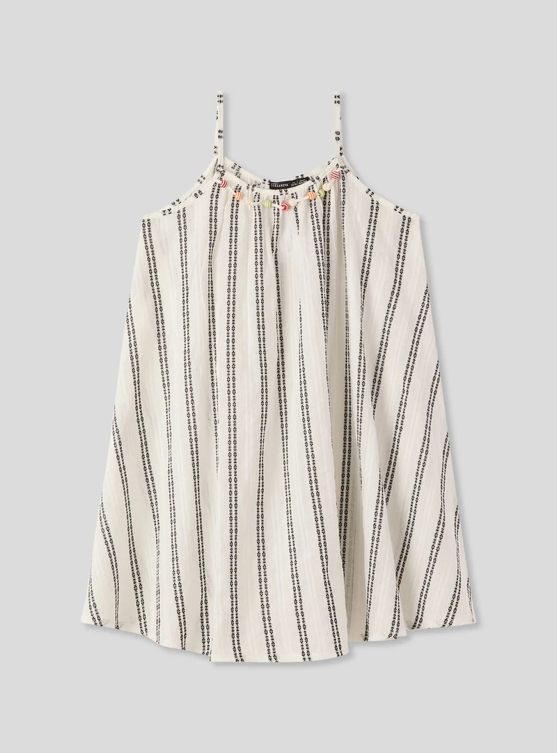 Vestito fantasia rigata