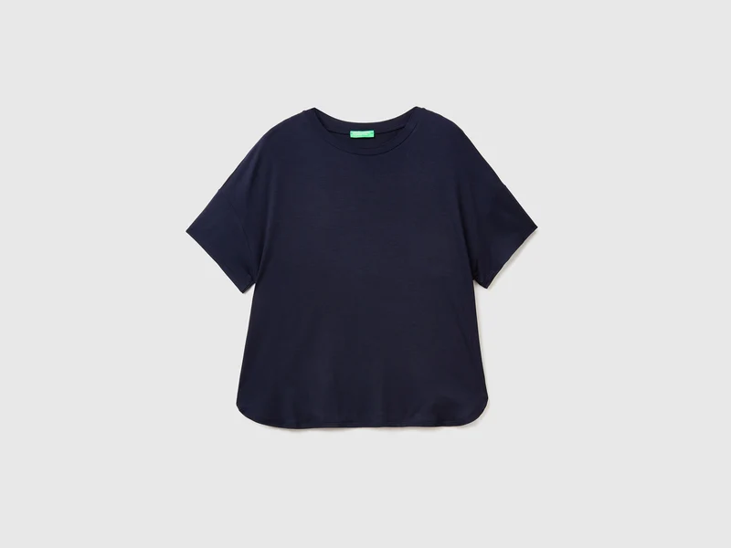 T-shirt slim fit in viscosa stretch