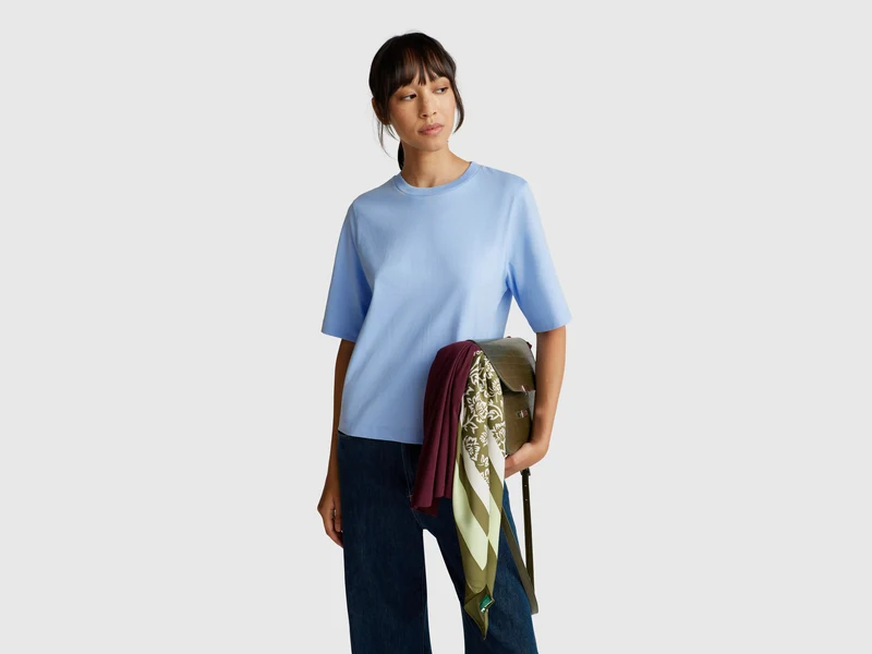 T-shirt boxy fit 100% cotone