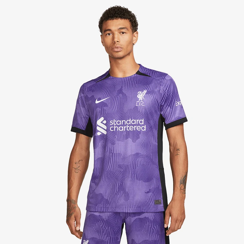 Maglia Nike Liverpool 23/24 Dri-Fit Stadium Terzo Kit Maniche Corte