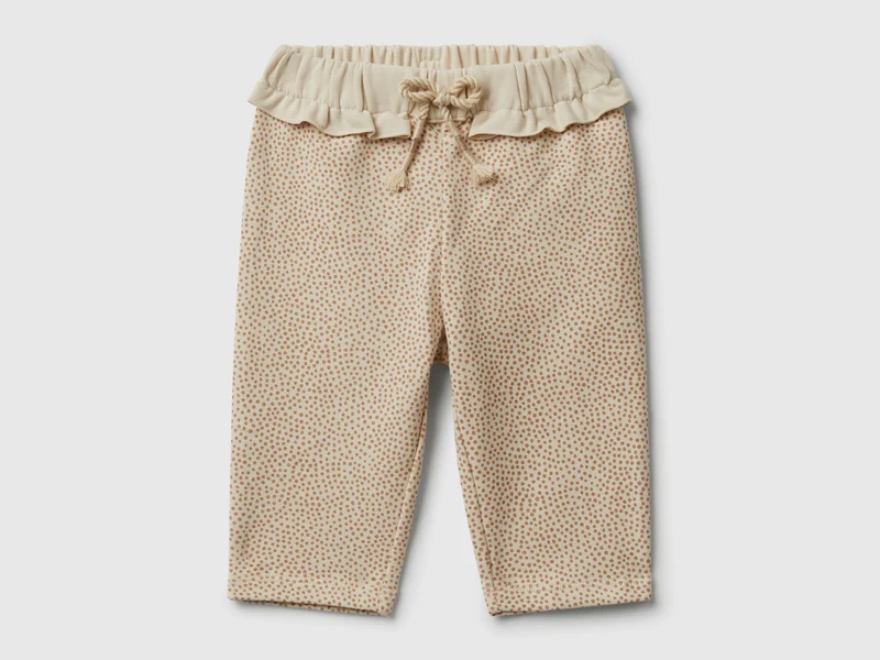 Pantaloni con rouches