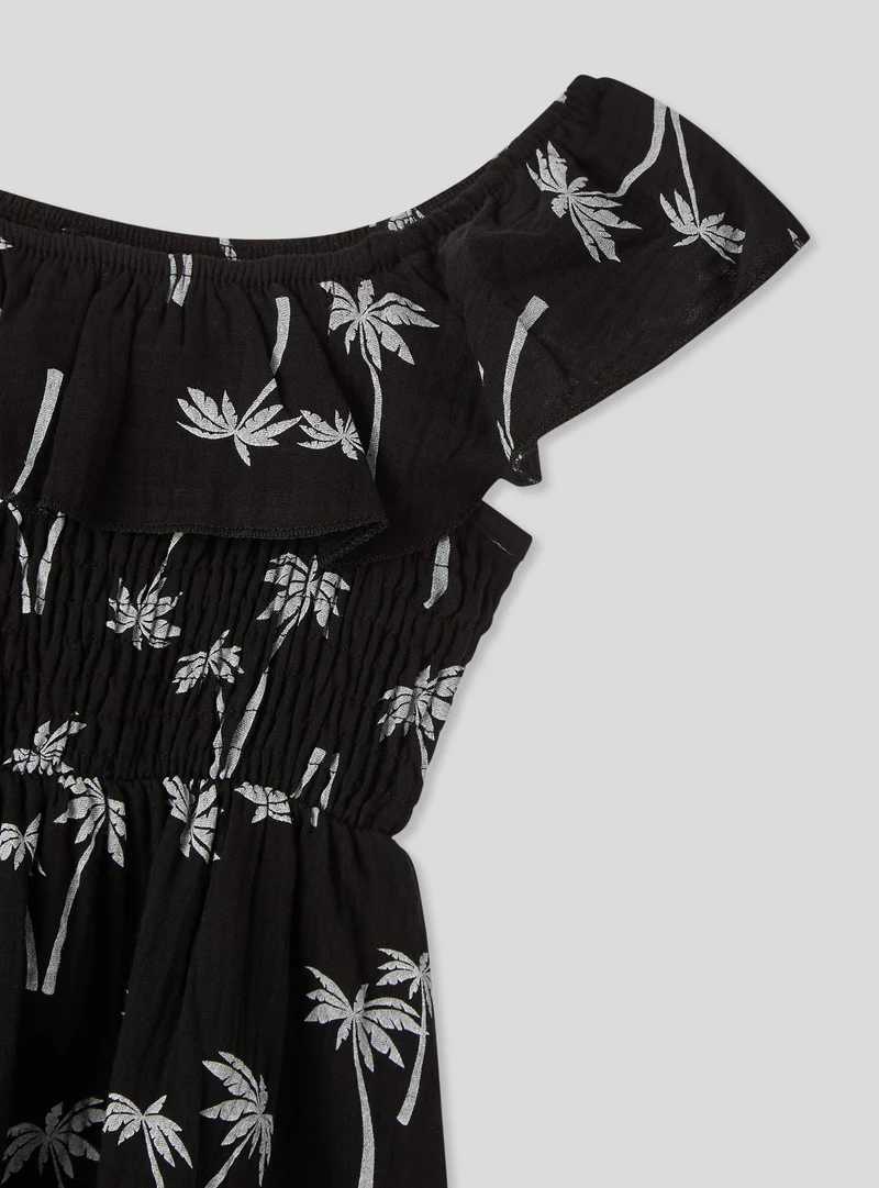 Vestito fantasia palme