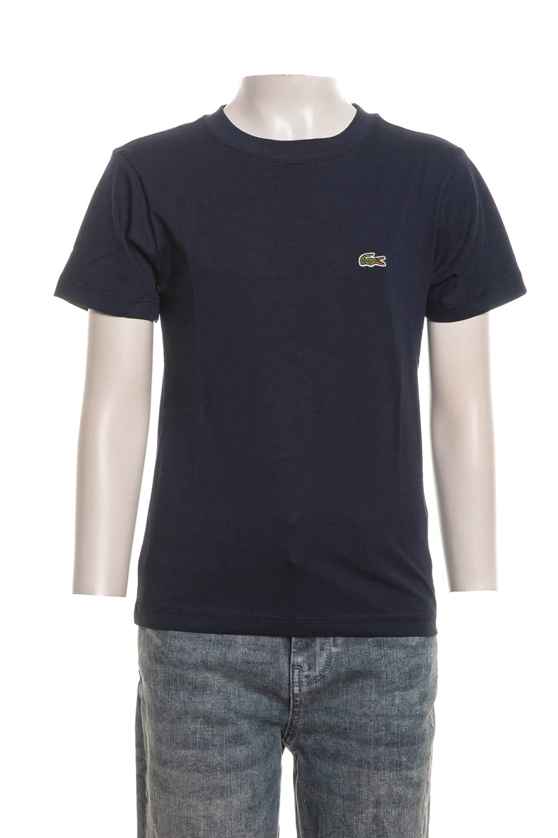 T-Shirt Lacoste Kid 847025 Da Bambino Blu Navy