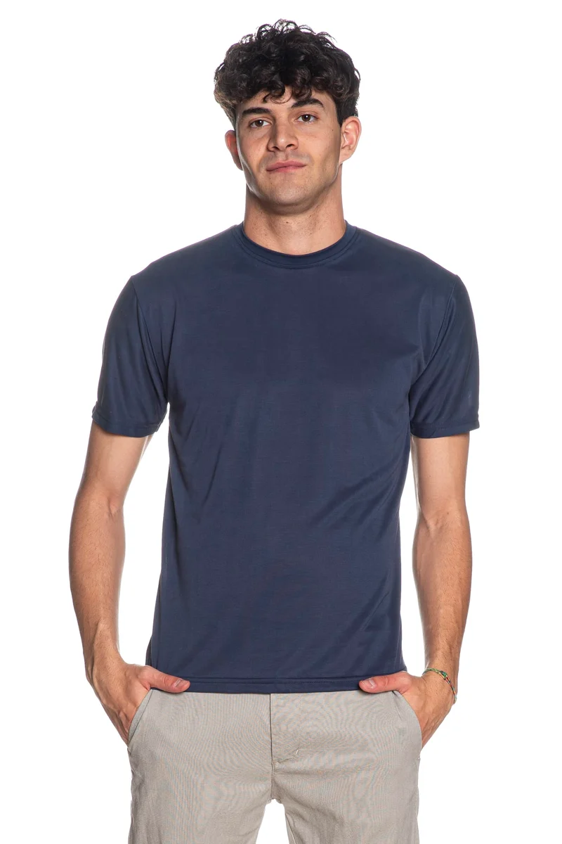 T Shirt Squad2 Codal Da Uomo Blu Navy