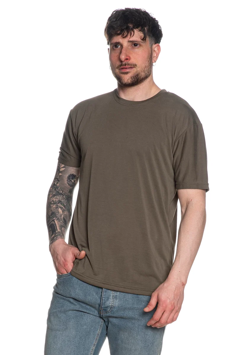 T Shirt Squad2 Codal Da Uomo Verde Militare Scuro