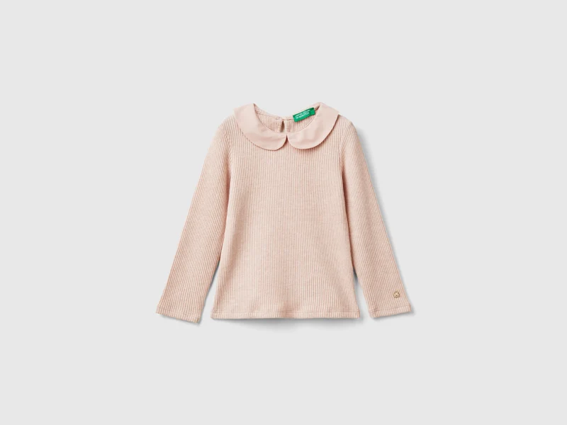 T-shirt con colletto