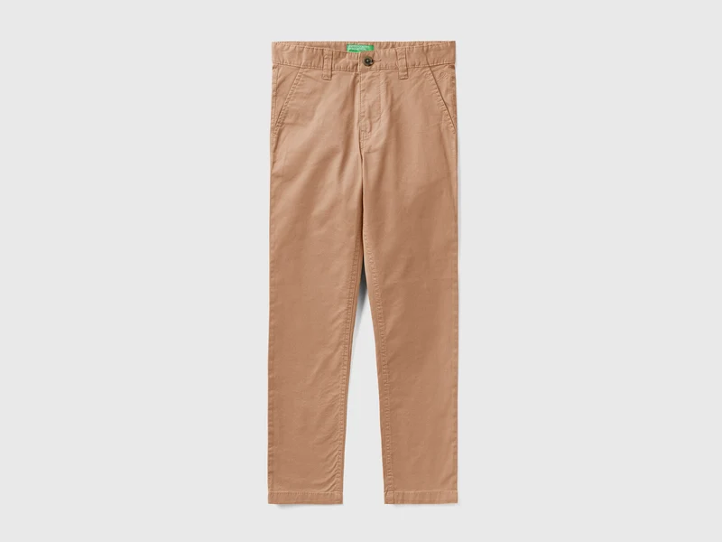 Chino slim fit in cotone stretch
