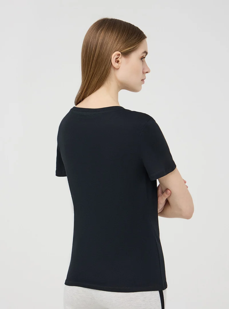 T-shirt stampa college