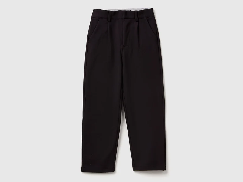Pantaloni eleganti in misto viscosa