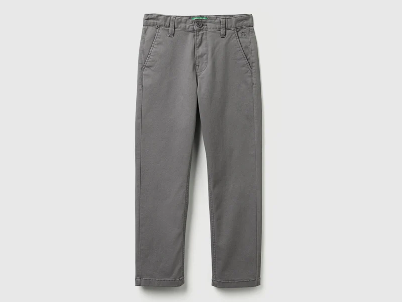 Chino slim fit in cotone stretch