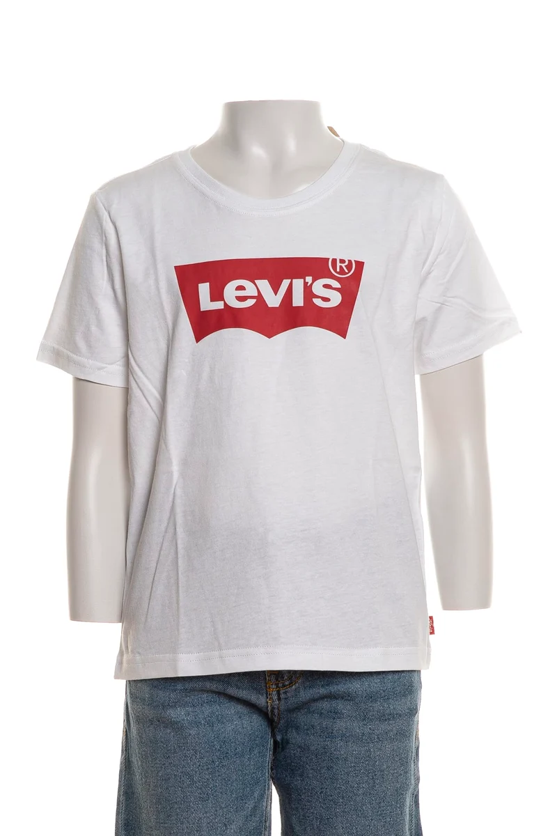 T Shirt Levi's Sport Kid Da Bambino Bianca