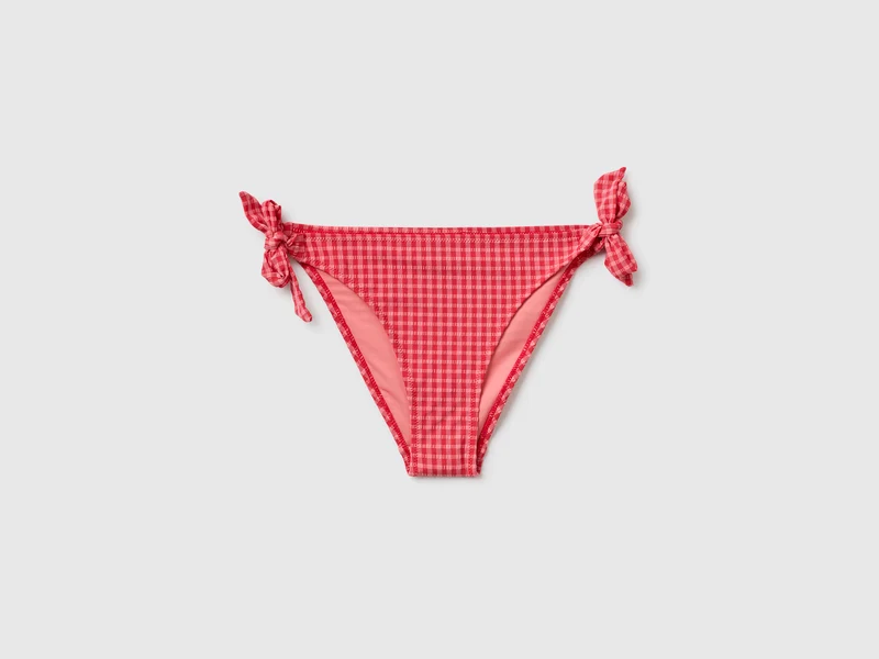 Slip mare a quadri vichy