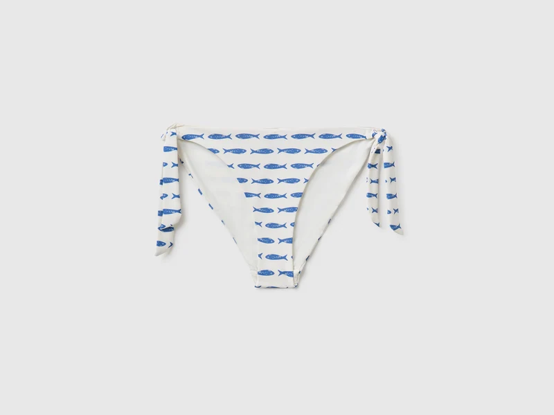 Slip mare con stampa sardine