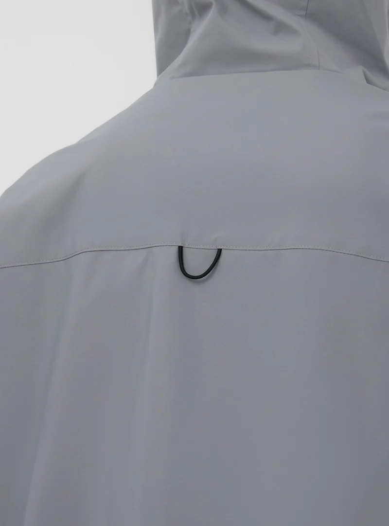 Giubbino guscio tecnico in nylon
