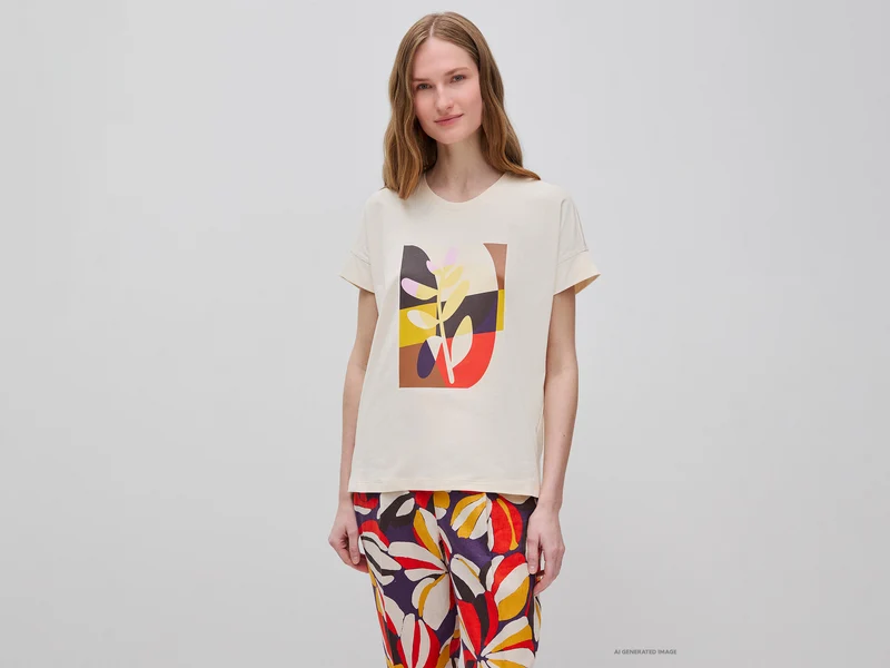 T-shirt con stampa