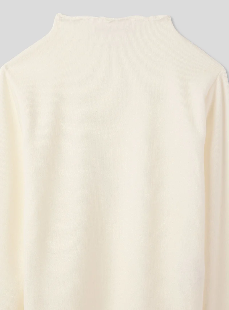 Maglia lupetto tinta unita