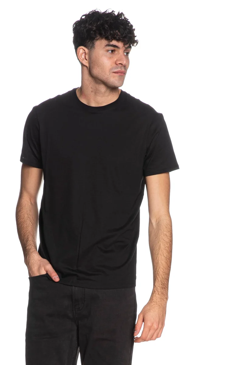 T Shirt Armani Exchange Da Uomo Nera