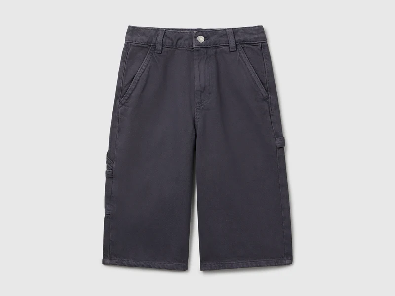 Pantaloni al ginocchio in cotone