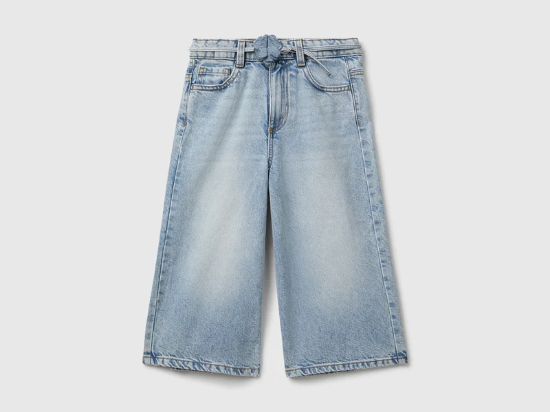 Jeans al ginocchio con cintura