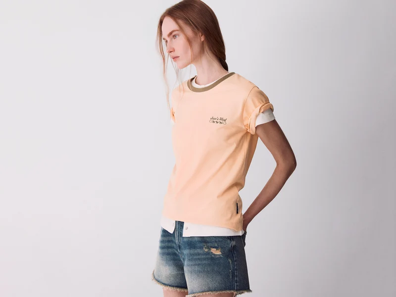 T-shirt con ricamo Jean's West