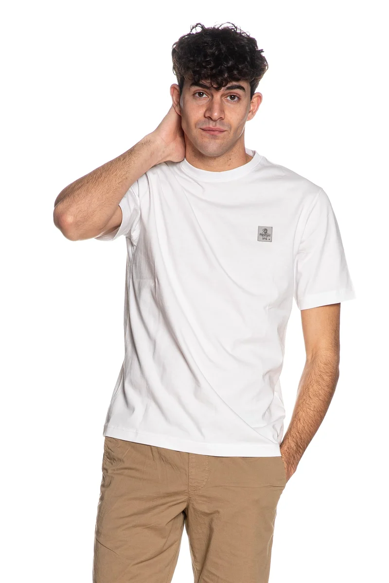 T-Shirt Refrigiwear Clash Da Uomo Bianca