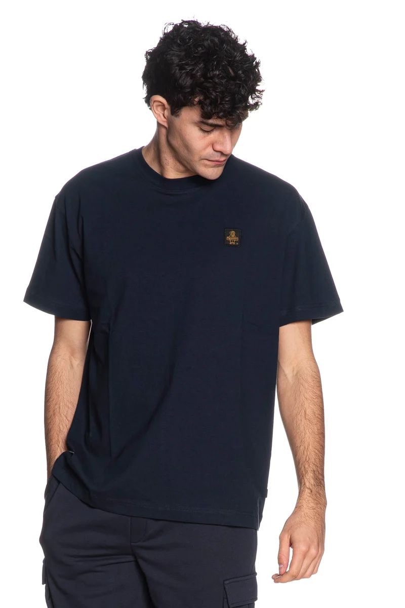 T Shirt Refrigiwear Dublin Da Uomo Blu Notte