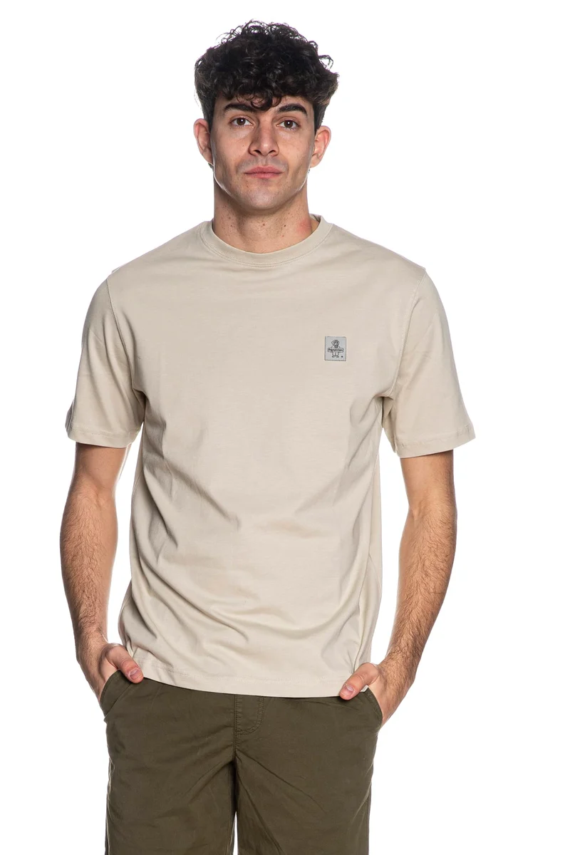 T-Shirt Refrigiwear Clash Da Uomo Ecru